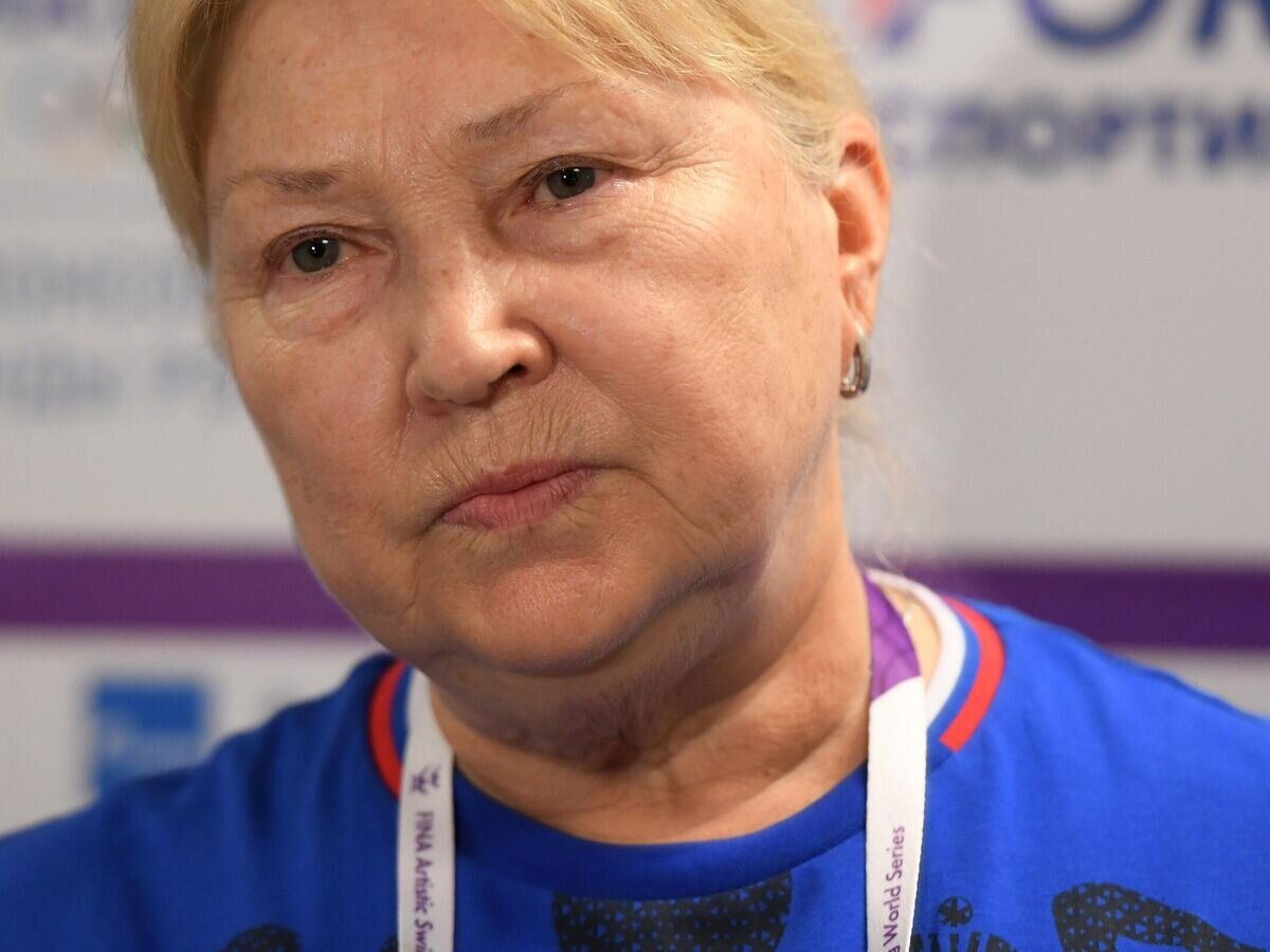    Главный тренер сборной команды России по синхронному плаванию Татьяна Покровская© РИА Новости / Максим Богодвид