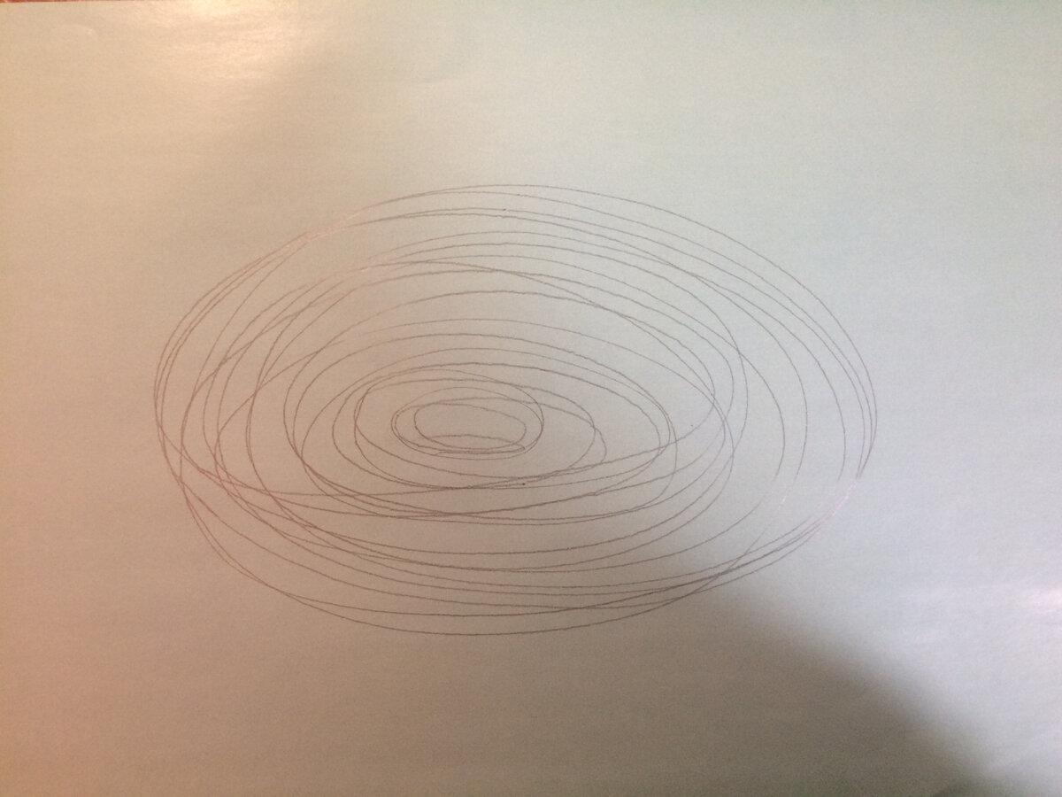 Рисуем гнездо.