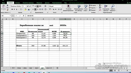 Сборные таблицы и пользование ими фото - PwCalc.ru