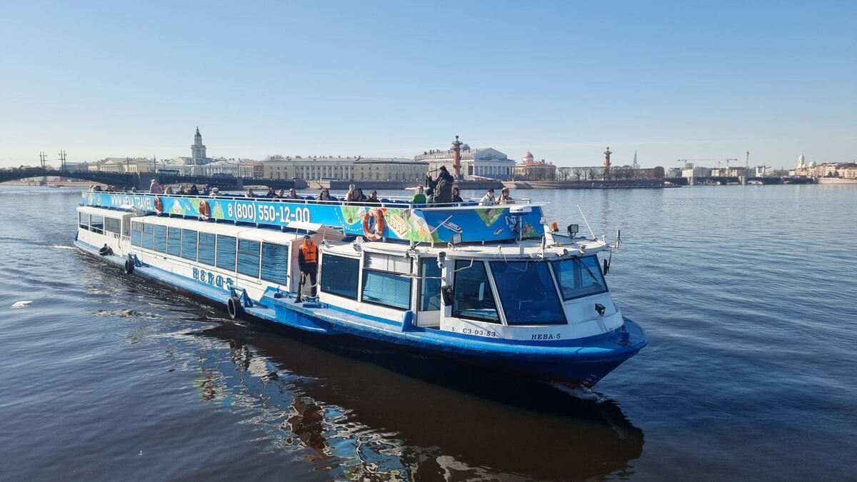 санкт петербург по реками каналам