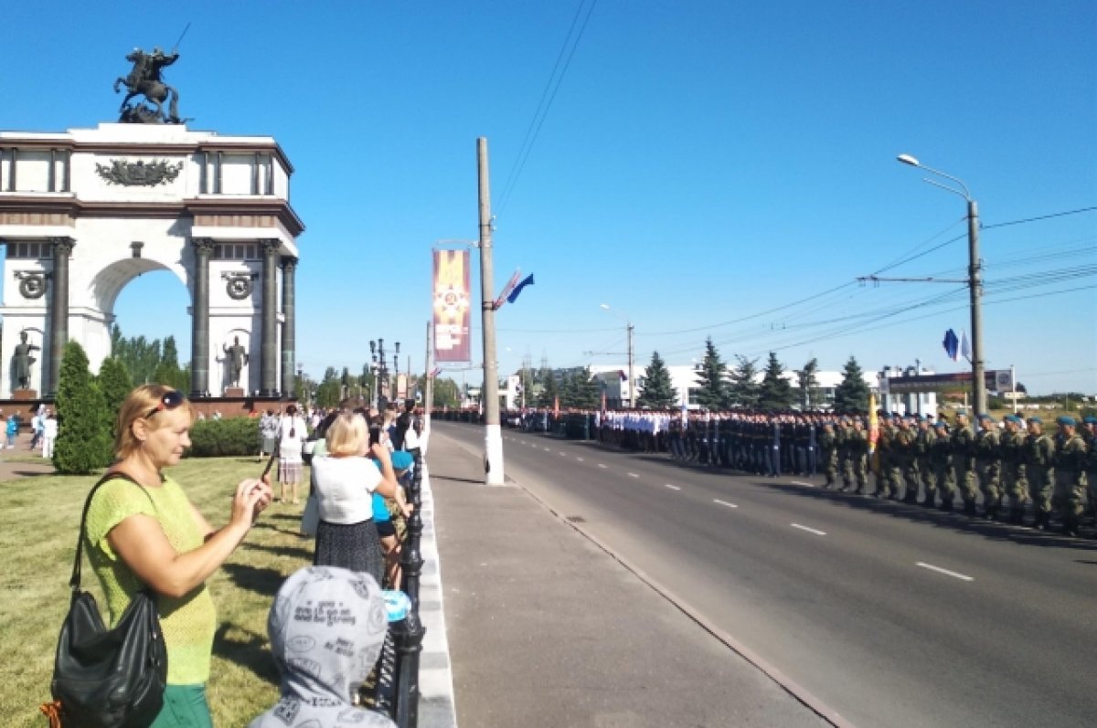    В Курской области на 9 мая не будут проводить военный парад
