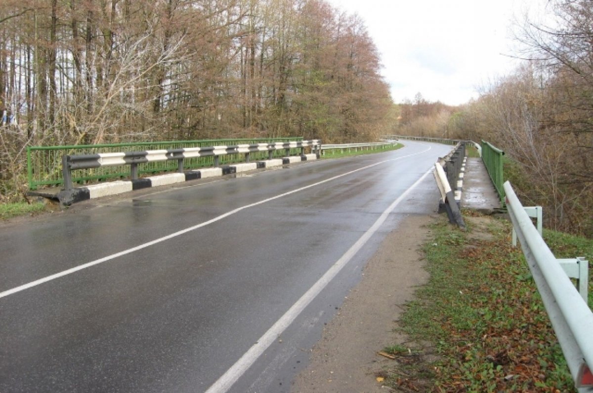    Капремонт моста в липецком Капитанщино закончится до конца 2023 года