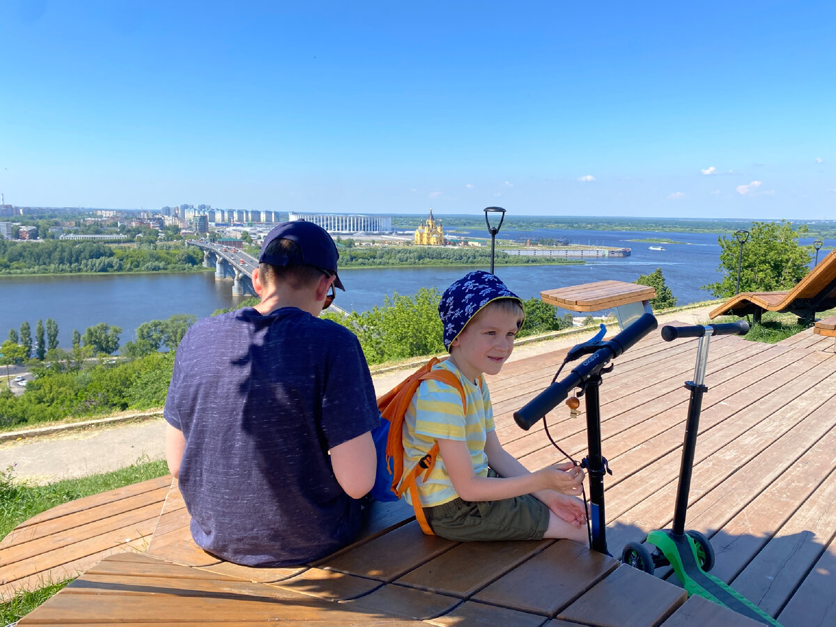 Фото автора. Летние чтения в самом красивом месте Нижнего 