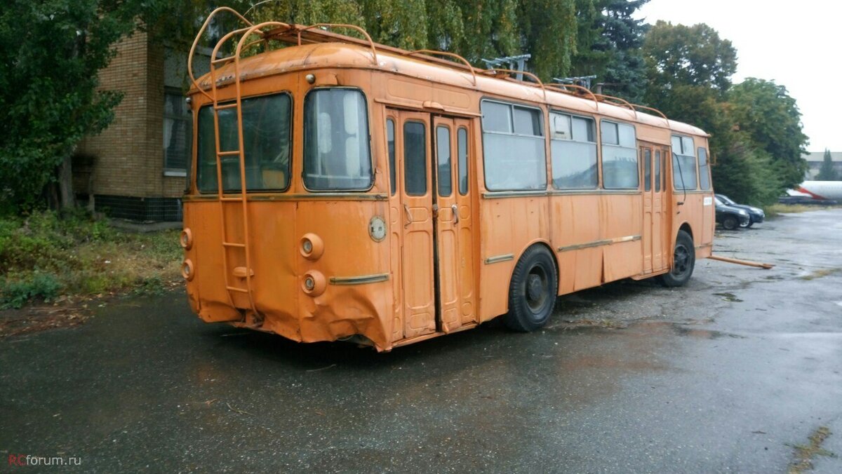 СПЛ-154 на базе ЛиАЗ-677 на Самарском заводе "Авиакор". Фото 2017 года. Источник на фото.