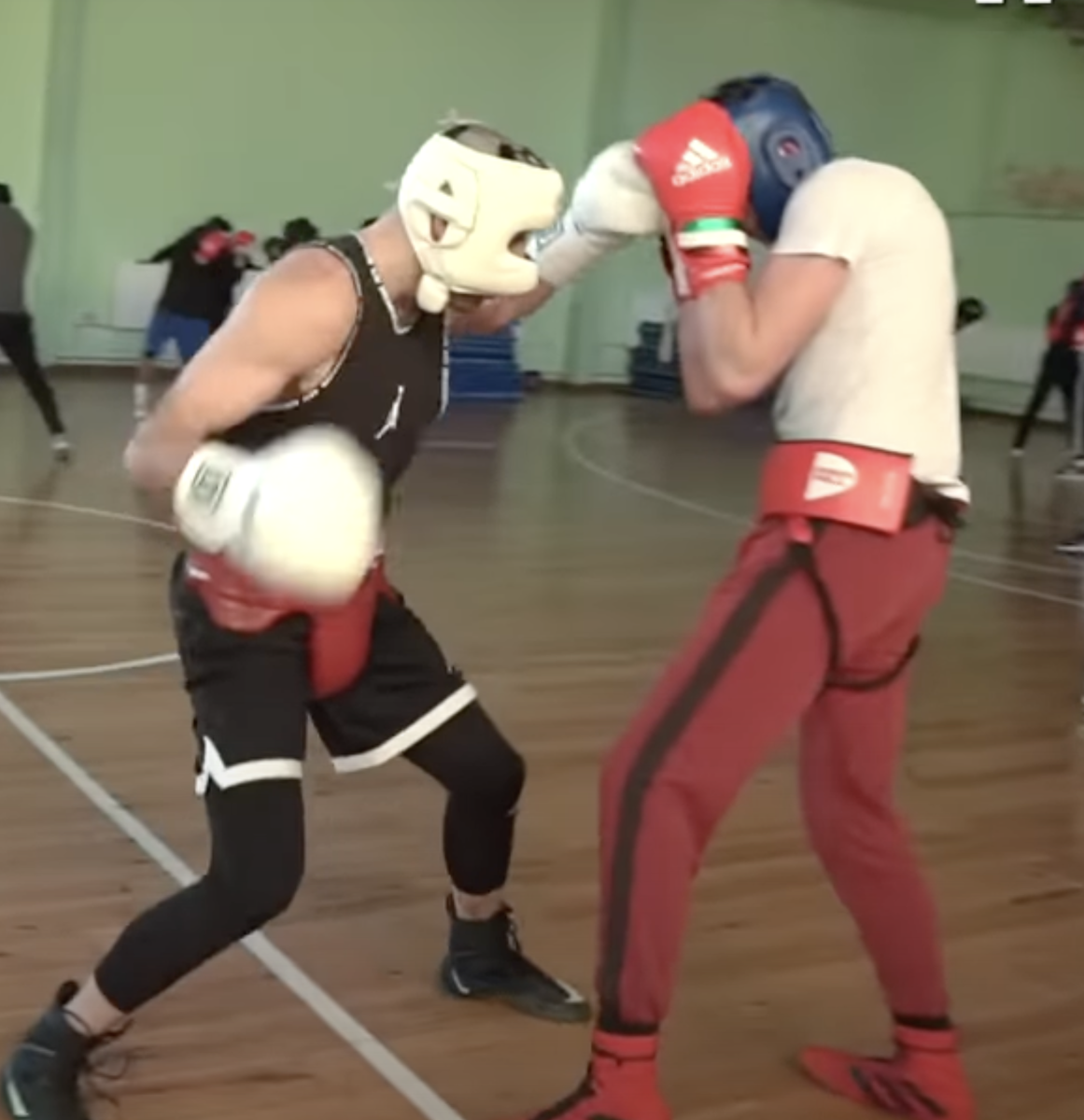 тренировка боксеров