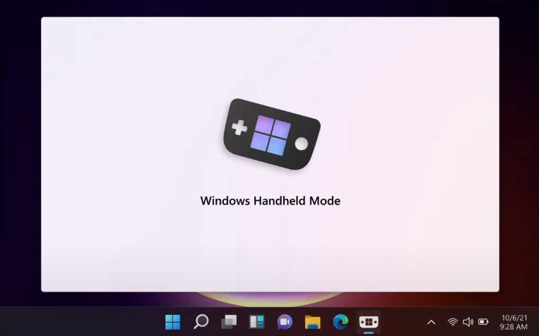    «Портативный» режим Windows 11 для консолей показали на видео