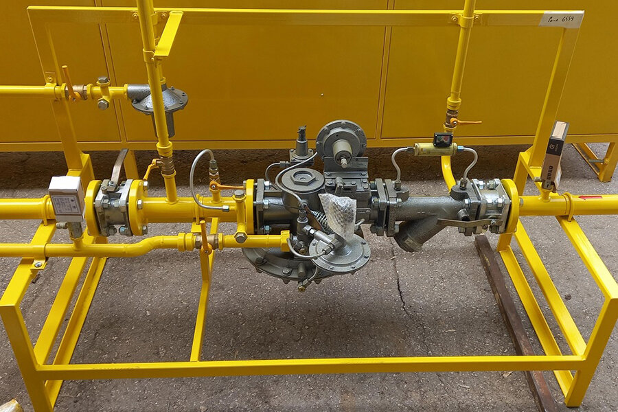 Компания «Газовик» изготовила и поставила в адрес заказчика газорегуляторную установку ГРУ-13-1Н-У1 на базе регулятора давления газа РДГ-50Н.