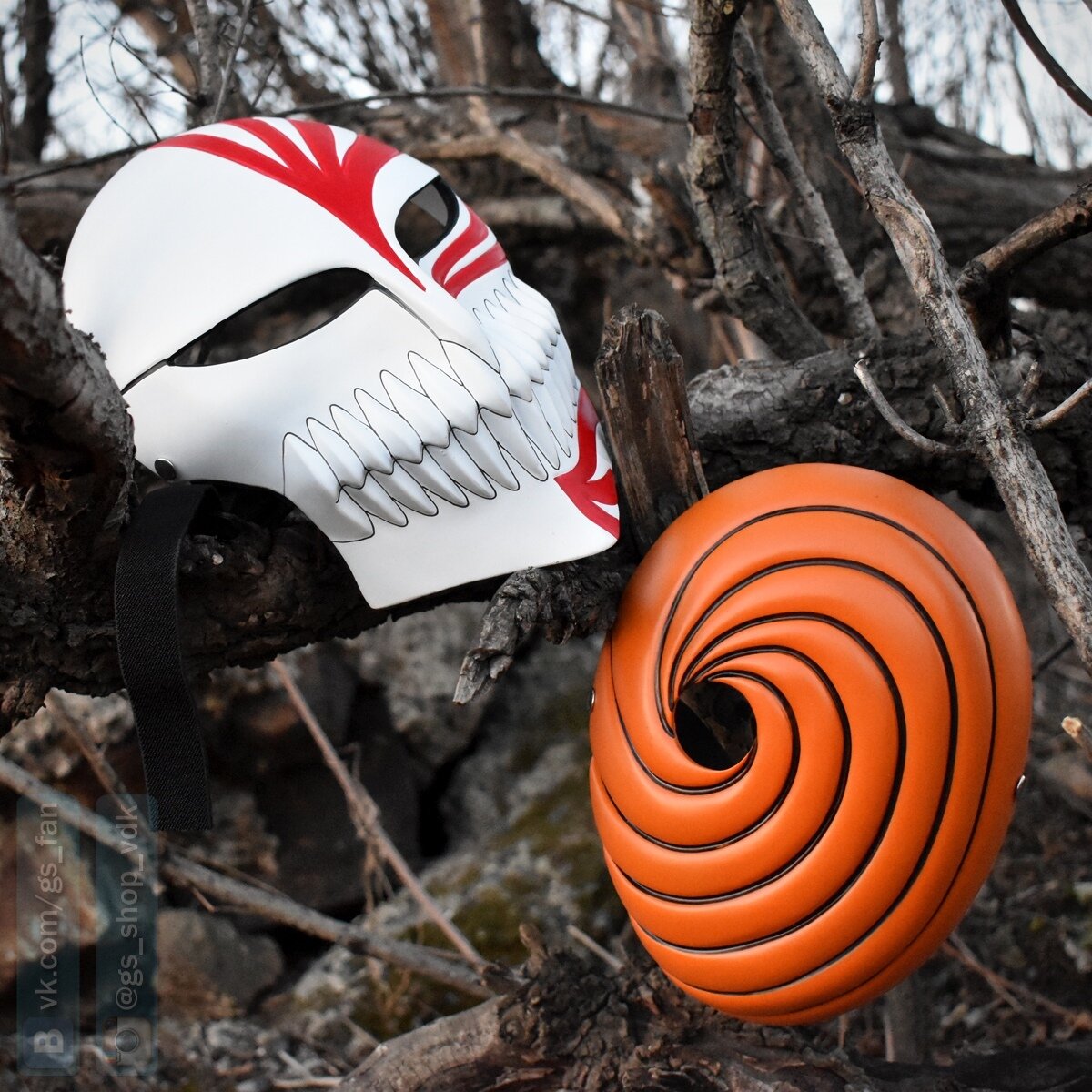 Профессиональные маски для косплея по вселенным "Bleach" и "Naruto" 
Листайте карусель 👉