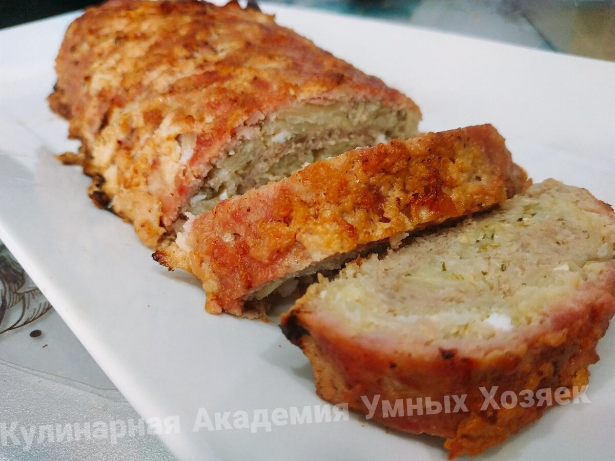 Рулет капустный с мясом