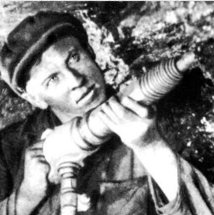Герой Социалистического Труда А. Г. Стаханов 
