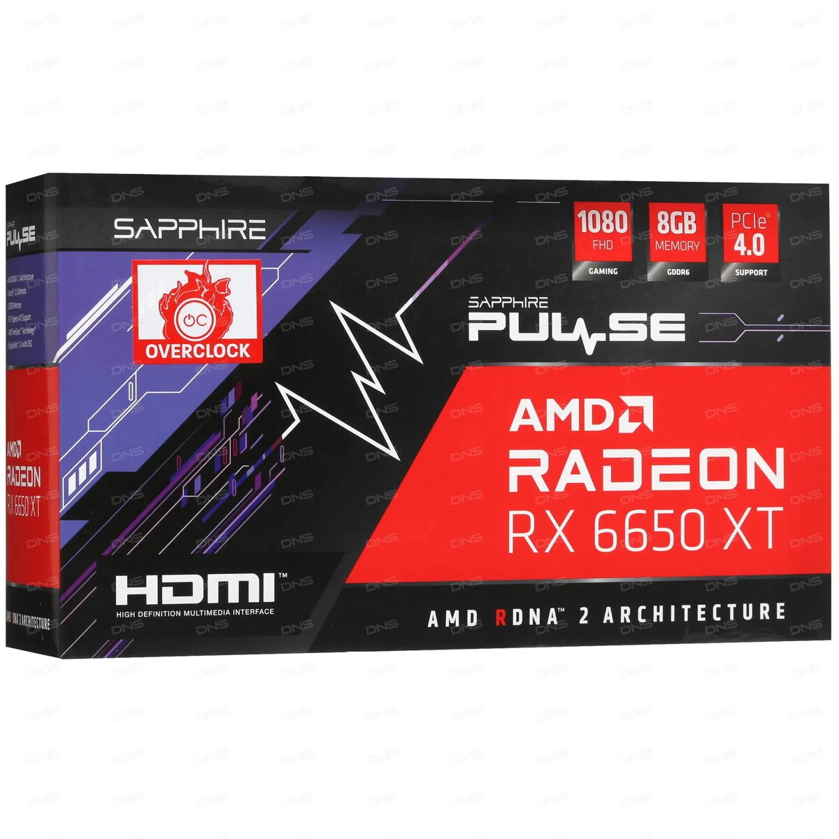 Описание Видеокарта  Sapphire AMD Radeon RX 6650 XT PULSE GAMING способна обеспечить высокую  частоту кадров и реалистичность графики с плавностью отображения  динамичных сцен в играх с разрешением...
