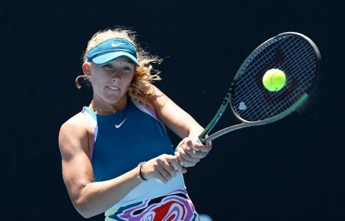 Фото: 15-летняя российская теннисистка Мирра Андреева. (Clive Brunskill/Getty Images)