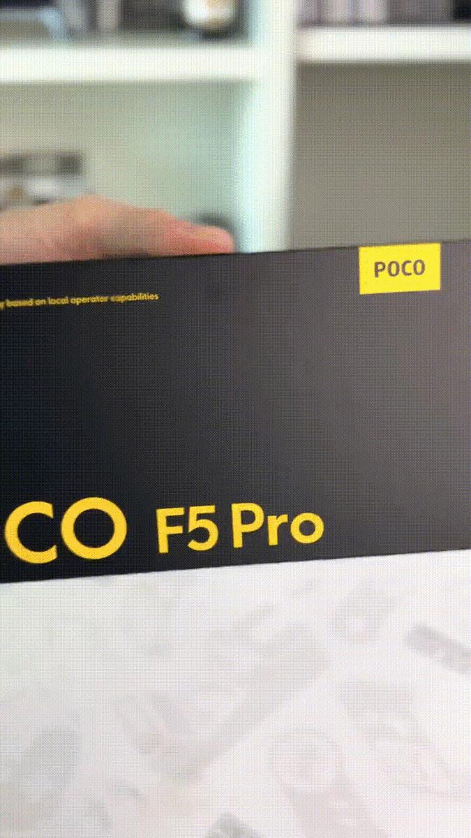 Распаковка смартфона POCO F5 Pro 5G