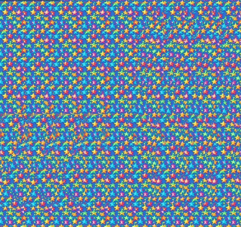 Стереокартинка авторская. Фон нарисовала в нейросети Кандинский