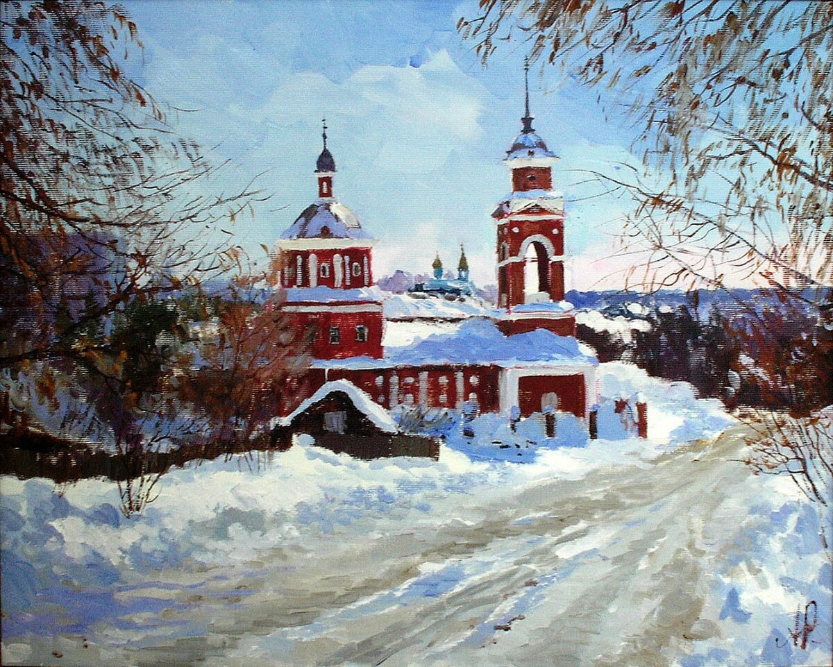 Покровская церковь, художник Ралиф Ахметшин. vk.com/archdefence_ufa
