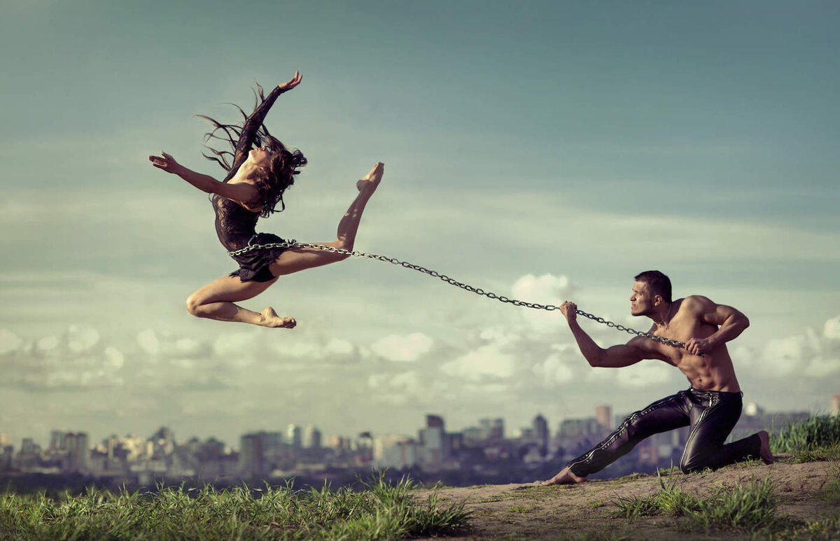 Творческий пример неадекватной привязанности