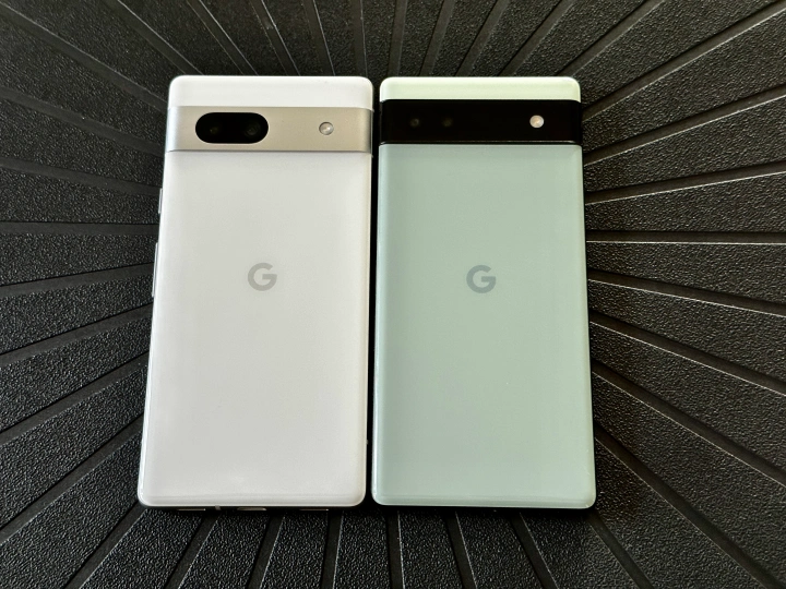 Pixel 7a в сравнении с Pixel 6a