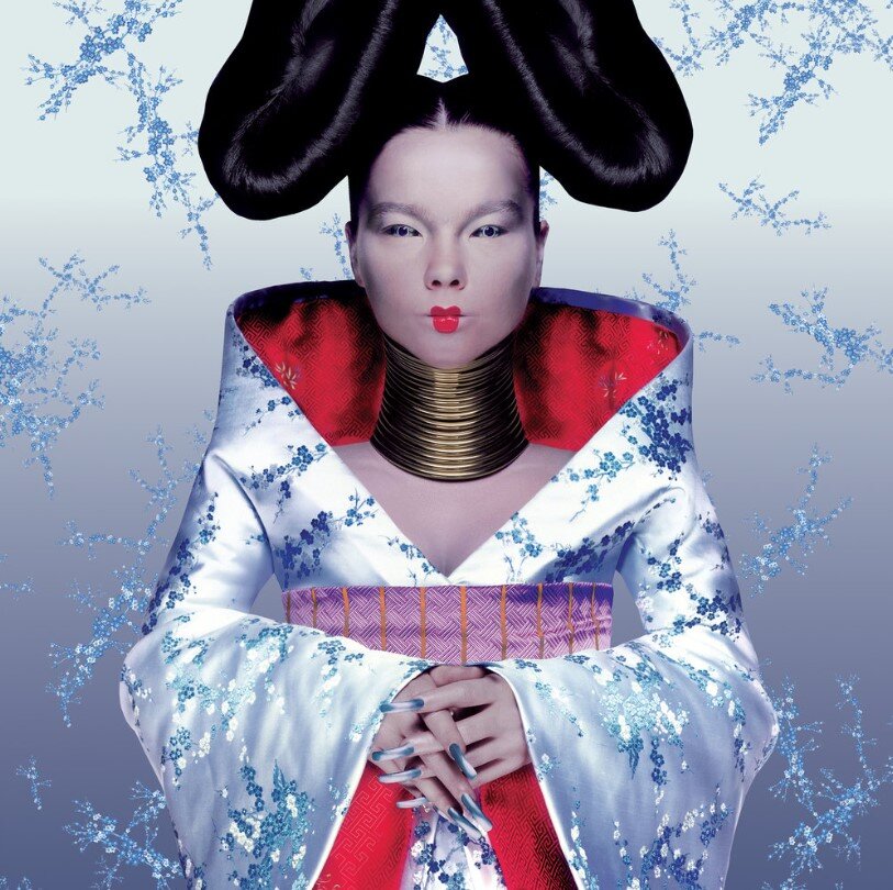Обложка альбома Björk - "Homogenic"