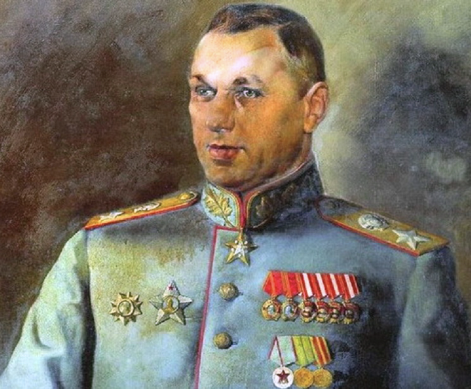 Маршал Рокоссовский портрет.