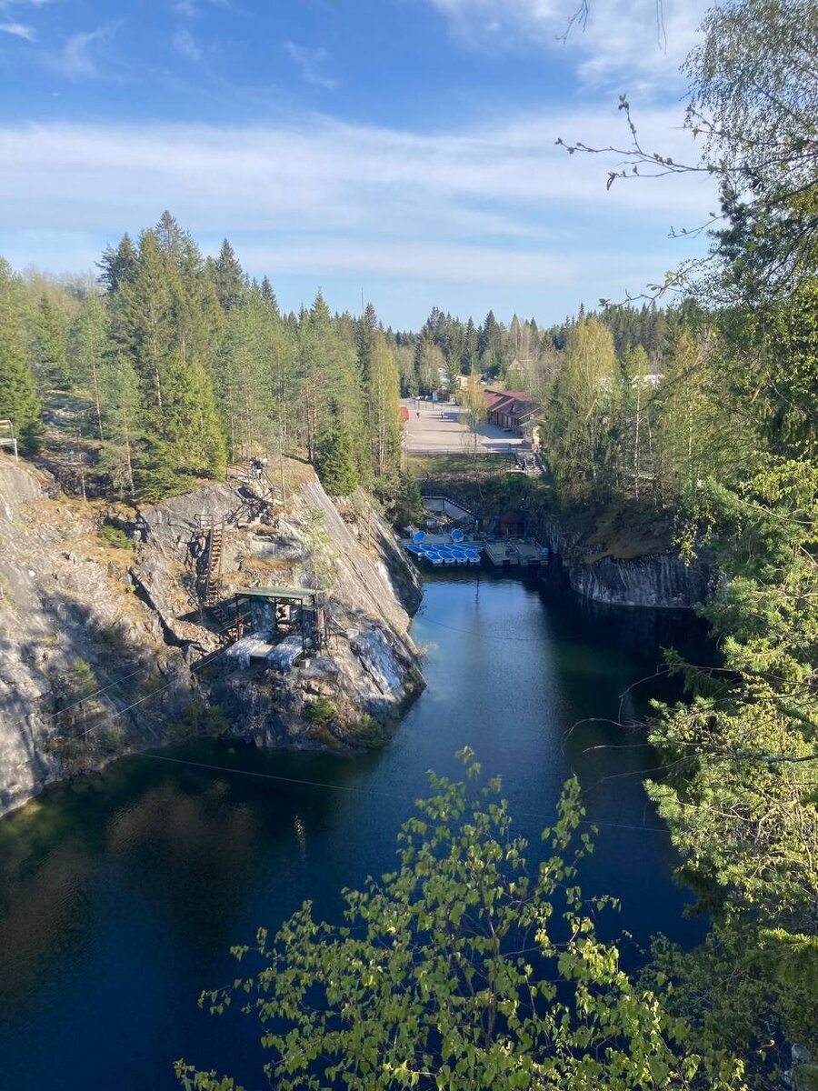 Горный парк Рускеала.  Фото дочери. 