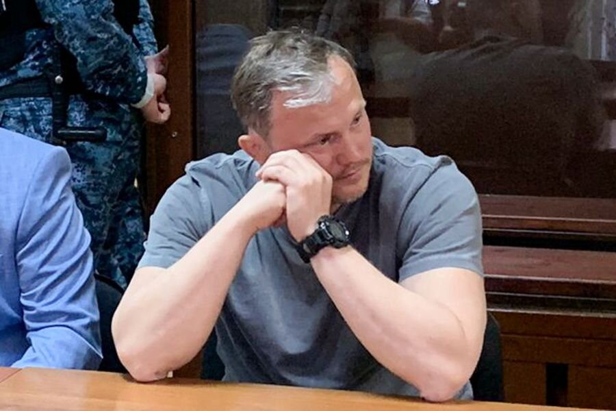    Алексей Блиновский в Пресненском суде © Пресс-служба Пресненского суда/ТАСС