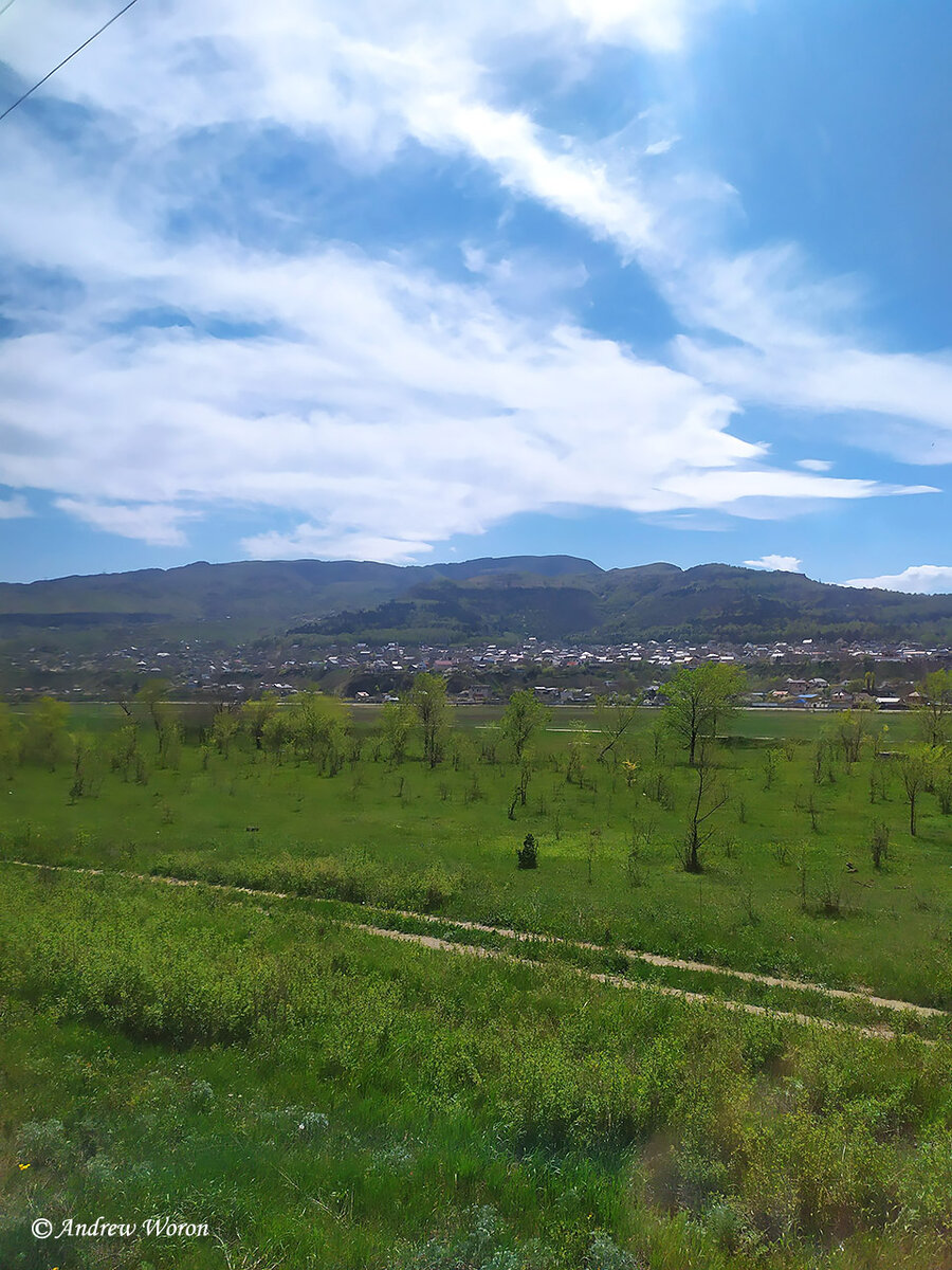 Долина реки Подкумок и окраины Кисловодска