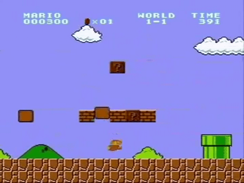Игровой процесс Super Mario Bros.