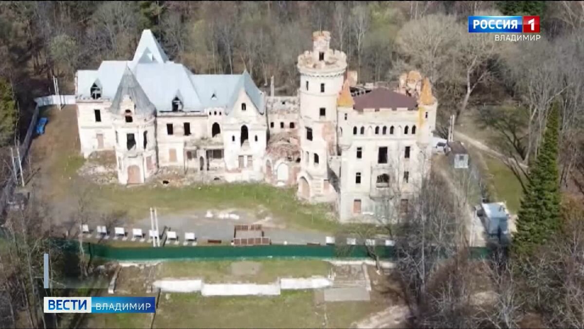 Усадьба Храповицкого в Муромцево Судогодский район