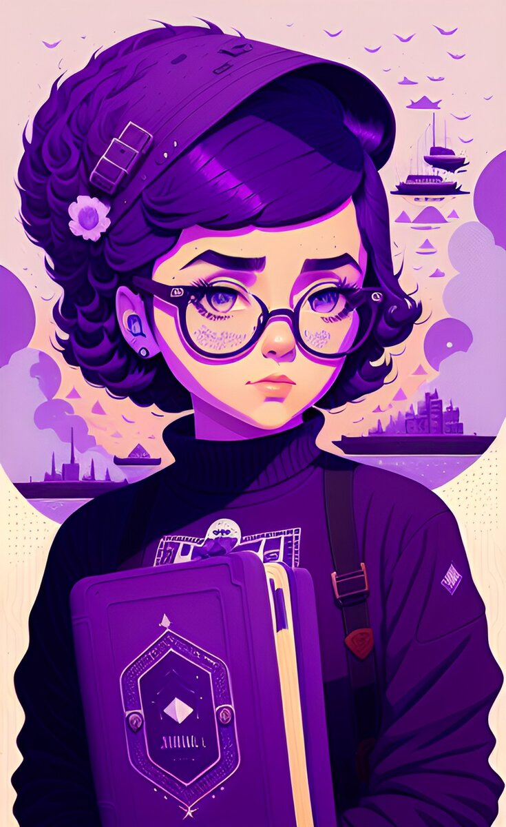 В целом, картинка передает ощущение интеллектуальной работы и спокойствия. Она может служить напоминанием о том, что даже в самых сложных ситуациях важно не забывать о своих целях и продолжать двигаться вперед.