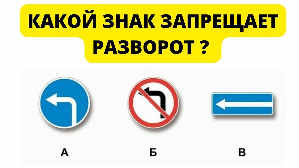 Узнайте, какие знаки запрещают или разрешают разворот на дороге | Александр  Кольцов | Дзен