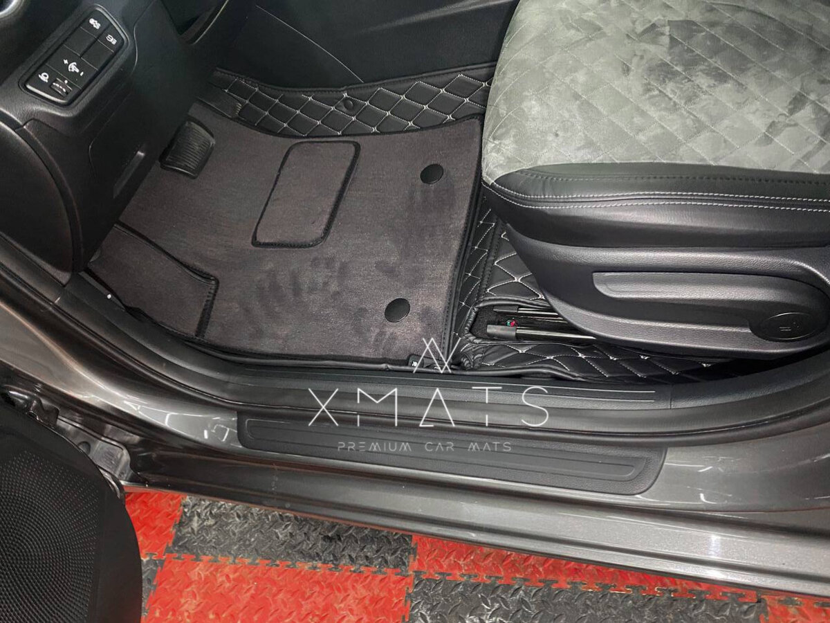3D коврики из экокожи на KIA Cerato 4