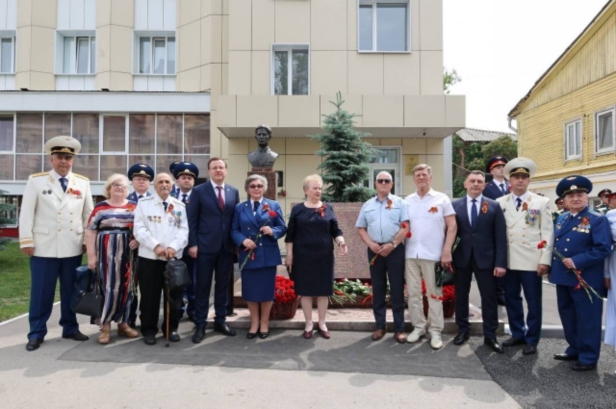    В Самаре открыли памятник прокурорам-фронтовикам