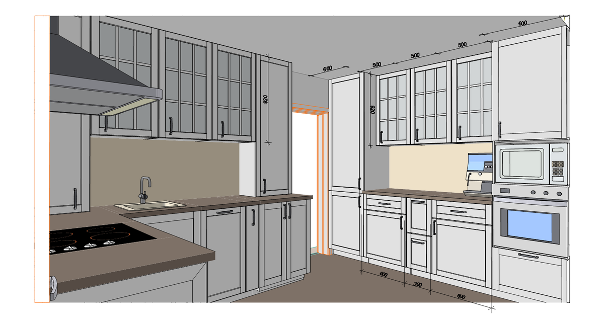 3D рисунок в программе ArchiCAD