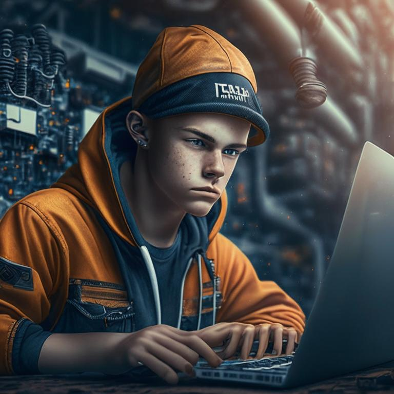 Результат генерации по запросу "Самые лучшие в мире оналйн-ученики, каких у меня большинство", стиль: 4k. Кстати, действительно,большинство как-то так ивыглядит.