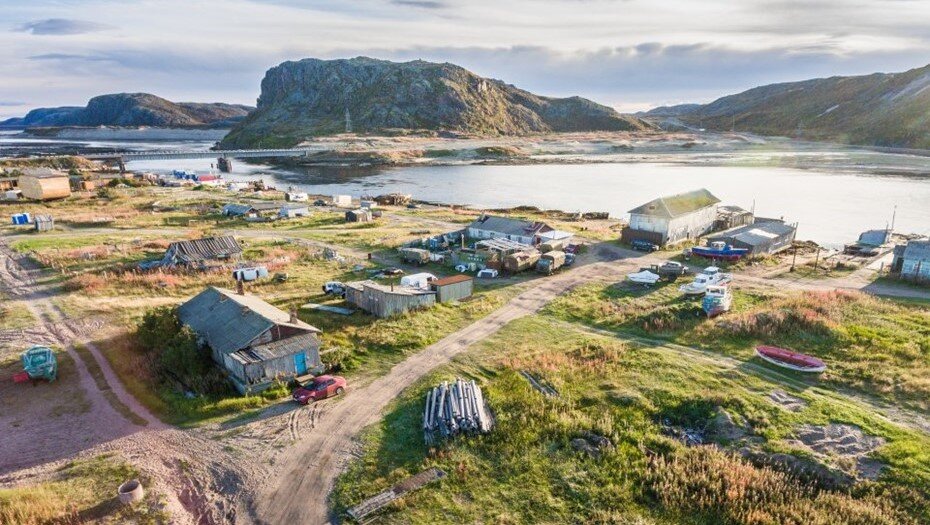    село Териберка, Мурманская область. Автор фото: murmansk.travel