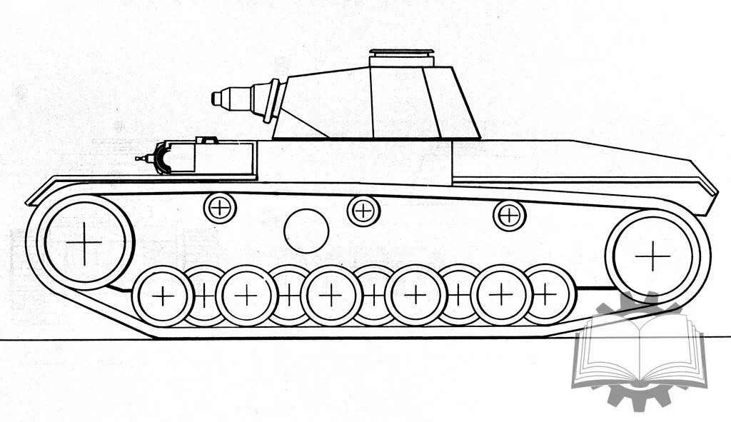 VK 65.01, он же Pz.Kpfw.VII. Будущий VK 70.01 стал прямым развитием концепции данного танка.