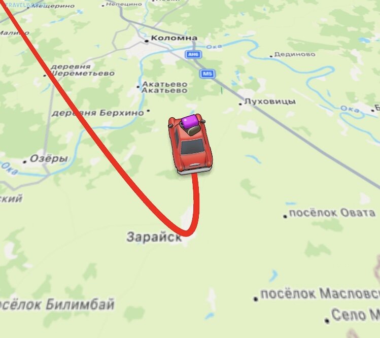 Москва-Зарайск-Коломна-Москва. 