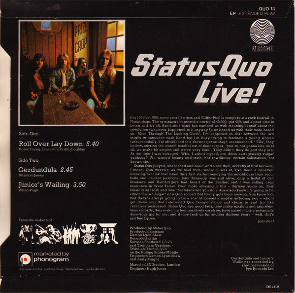 Статус кво mp3 все песни. Status Quo 1975. Status Quo 1974 Quo uk. Status Quo 1968. Status Quo status Quo Live Quo Live!.