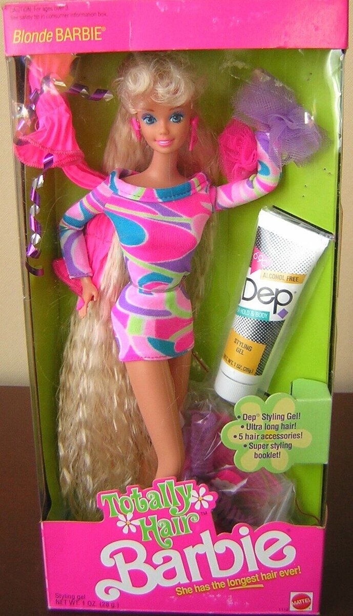 Barbie totally hair