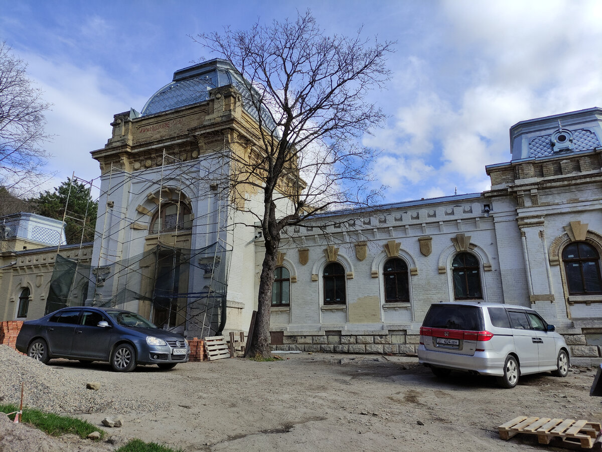 Пушкинские ванны (март 2023 года)