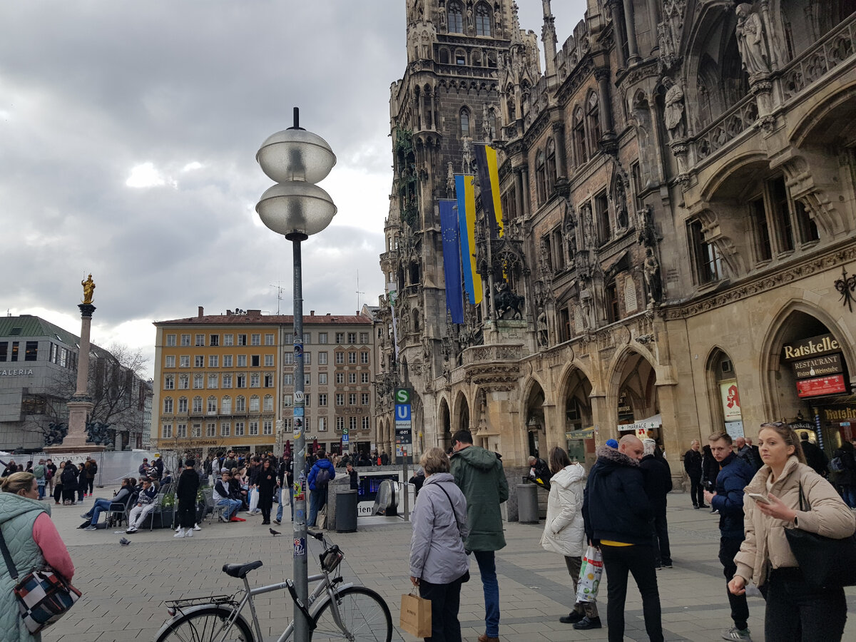Мариенплац, 20.03.2023. Мюнхен
