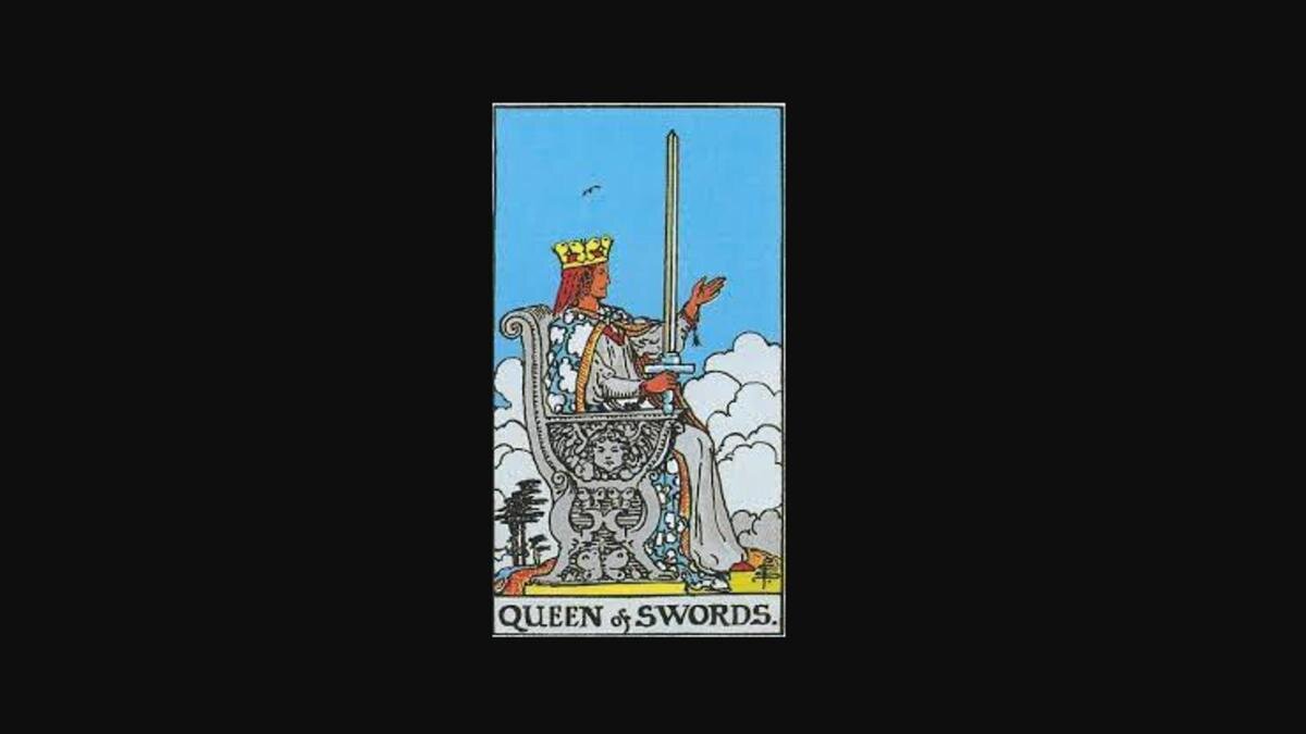    Карта Таро Королева мечей:Pixabay