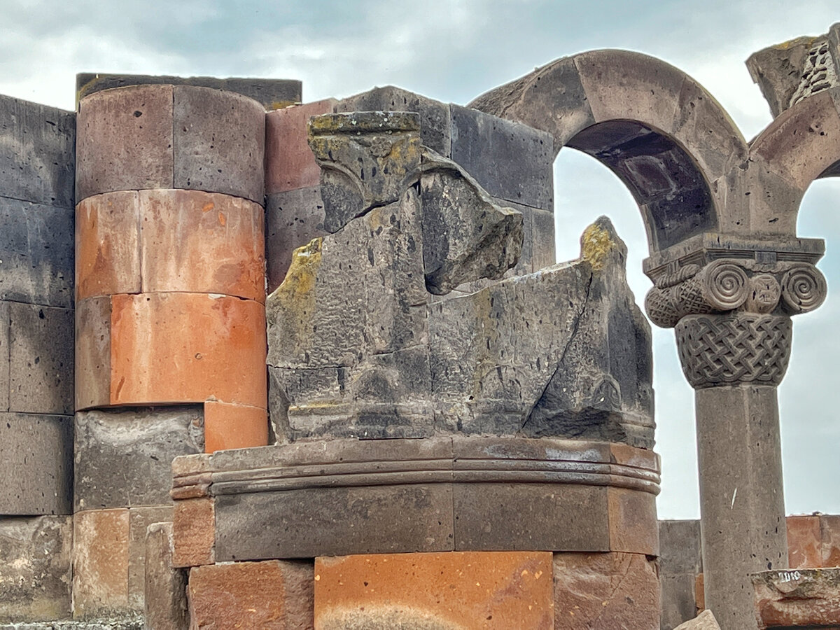 Храм Звартноц. Фото автора