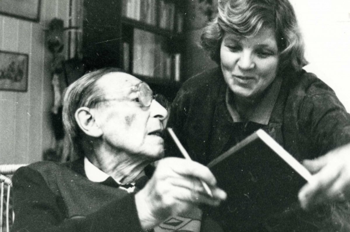    Псковский краевед Тамара Вересова не раз лично встречалась с Вениамином Кавериным.