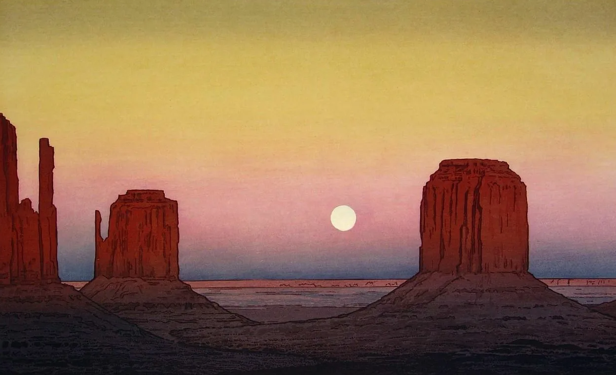 Восход луны