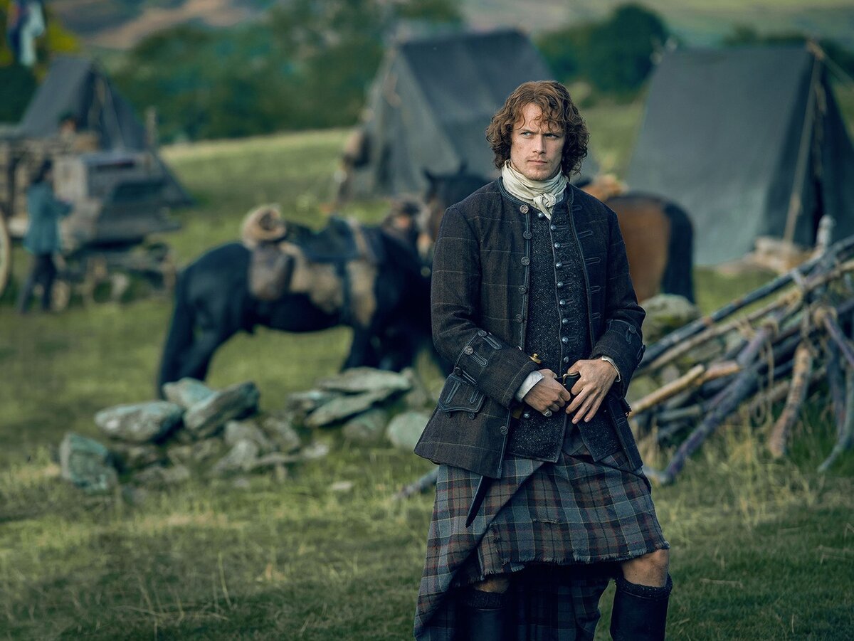 Кадр из сериала «Чужестранка», 2014 год, режиссеры Брайан Келли, Метин Хусейн, Анна Ферстер