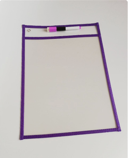 папка-вкладыш "пиши-стирай"