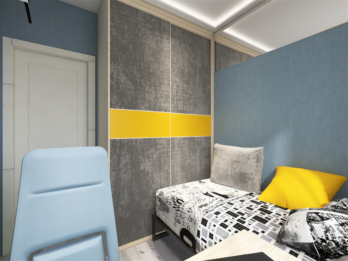 зеркало на стене для расширения пространства