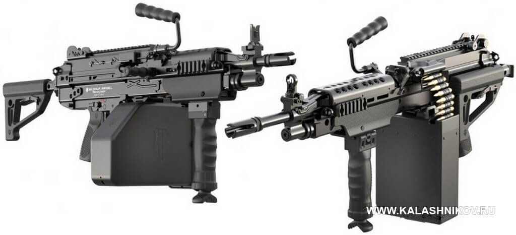 Пулемёты Kalekalip Kmg 556 CL и Kmg 762 CL