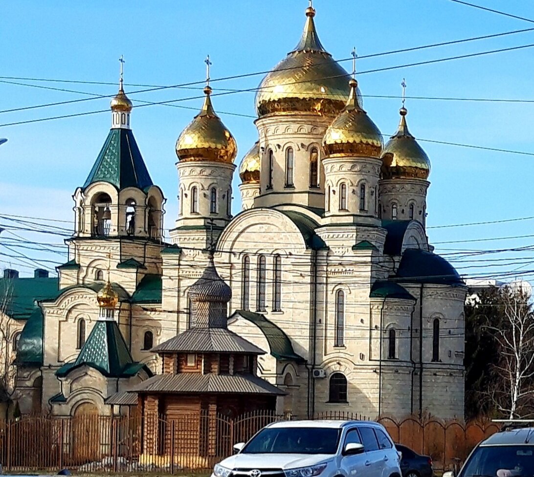 г. Ставрополь, храм преподобного Сергия Радонежского, фото автора.